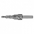 GARWIN 102580-4-12-5 Сверло ступенчатое 4,0-12,0 мм, 5 ступеней, HSS-Co5, со спиральной канавкой