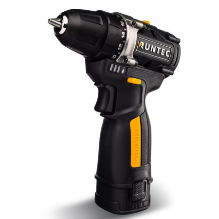 RUNTEC PRO Дрель-шуруповерт аккумуляторная 10 мм, 16 В, 45 Нм, 1900 об/мин, 2*2 Ач