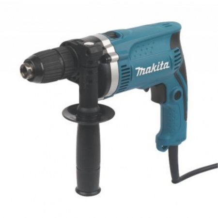 Makita Дрель ударная (710 Вт, БЗП-13 мм, 0-3200 об/м, 1.9 кг, кейс, AL редуктор)