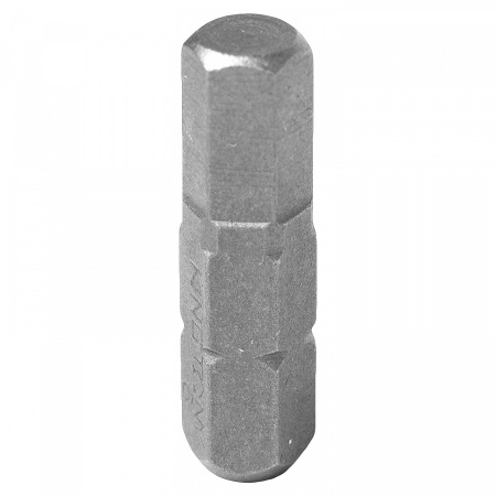 KING TONY Вставка (бита) торцевая 1/4", HEX, 6 мм, L = 25 мм