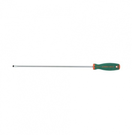 JONNESWAY Отвертка стержневая шлицевая ANTI-SLIP GRIP, SL8.0х400 мм