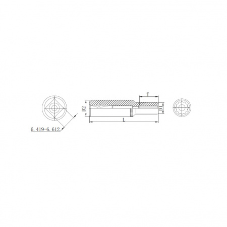 Thorvik Головка торцевая глубокая 12-гранная 1/2"DR, 13 мм