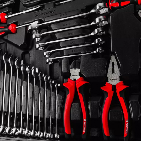 RUNTEC TECHNIC Набор ручных инструментов 128 предметов 1/2", 1/4"