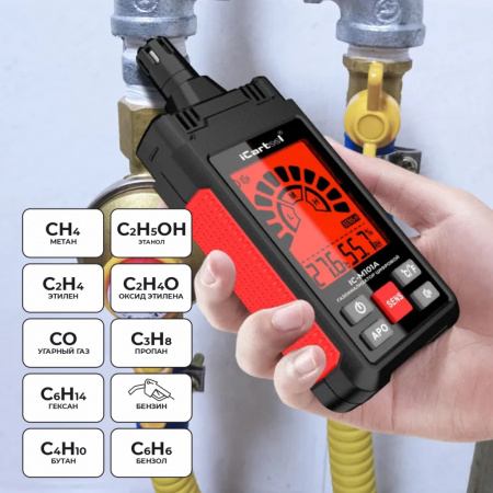 ICARTOOL Газоанализатор цифровой IC-M101A