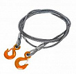 Буксировочный трос стальной 5 т 6,0м. (петля-петля) опрессовка Magnus-Profi