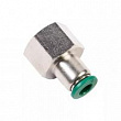 GARWIN PRO Цанговый разъем F3/8" 6 мм, с уплотнением, металлический корпус