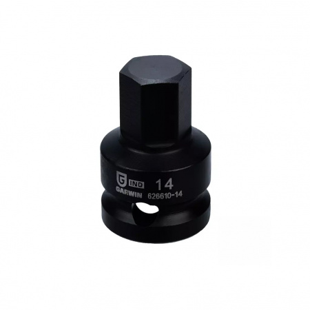 GARWIN INDUSTRIAL Головка торцевая, HEX наружный, ударная, 1/2", H14