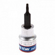 KING TONY Насадка (бита) торцевая 3/8", TORX, T9, L = 50 мм, с отверстием