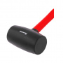 MATRIX Киянка резиновая, 910 г, черная резина, фибергласовая рукоятка