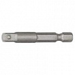 Licota Адаптер с шестигр. 1/4" на квадрат 1/4" 100мм