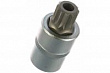 FORCE Головка-бита 1/2"DR Spline М16х55 мм с отверстием