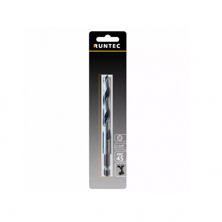 RUNTEC Сверло по дереву HRC45 12 x 150 мм 1/4" HEX - E (6.35 мм)