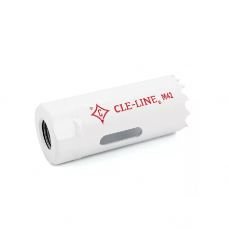 CLE-LINE Коронка биметаллическая 32 мм, HSS-Co8, 4/6 TPI, Lap 48 мм