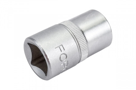 FORCE Головка торцевая 1/2" 12-гранная 15 мм L=38 мм