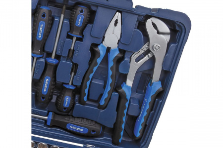 СТАНКОИМПОРТ Набор инструмента 1/2" и 1/4" с автотестером, 99 предметов
