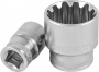JONNESWAY Головка торцевая SUPER TECH 1/4"DR, 13 мм, 1/2", E16