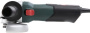 Metabo УШМ W 9-125. 900 Вт, 125 мм, 2,5 Нм 