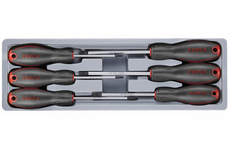 FORCE Набор отвёрток TORX 6пр. (T10-T30)