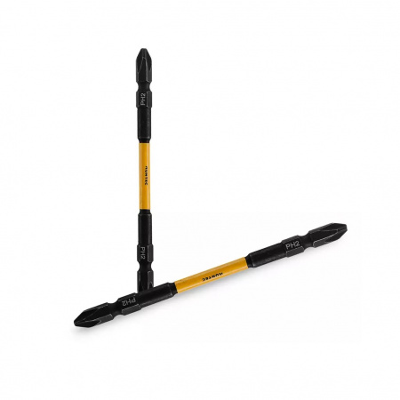 RUNTEC Биты ударные двусторонние HEX - E 1/4" (6.35 мм), 110 мм, PH2/PH2, 5 шт