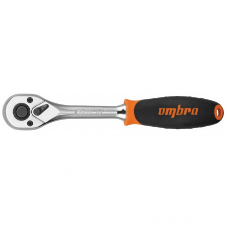 OMBRA Рукоятка трещоточная 3/8"DR, 48 зубцов, 200 мм
