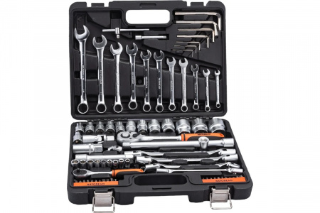 АВТОДЕЛО Набор инструмента 77 пр. 1/2" 1/4" 6 гр.