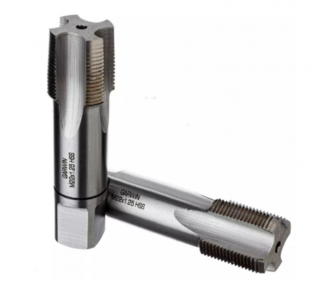GARWIN Метчики ручные Mf 22х1,25, HSS, DIN 2181, 6H, комплект из 2 шт.