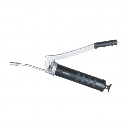GROZ Шприц для смазки профессиональный, стальной, 400 gms, 750 см3, 1/8'' BSPT, 10000 PSI (690 BAR)