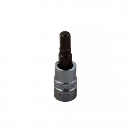 Licota Головка торцевая со вставкой Hex (шестигранник), 1/4", H4, 37 мм