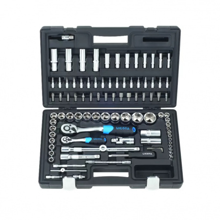Licota Набор инструмента 1/2", 1/4", аксессуары, 94 предмета