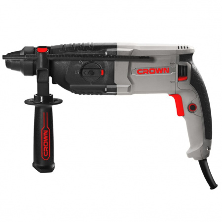 CROWN CT18108 BMC Перфоратор трех режимный SDS+, 800 Вт, 3,4 Дж, 0-5300 уд/мин, кейс