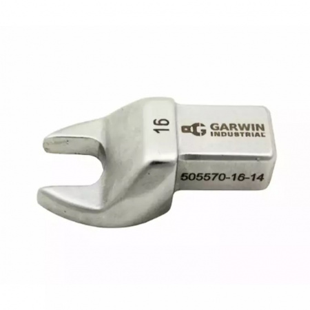 GARWIN INDUSTRIAL Насадка для динамометрического ключа рожковая 16 мм, с посадочным квадратом 14*18
