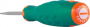 JONNESWAY Отвертка стержневая шлицевая ANTI-SLIP GRIP, SL5.5х75 мм